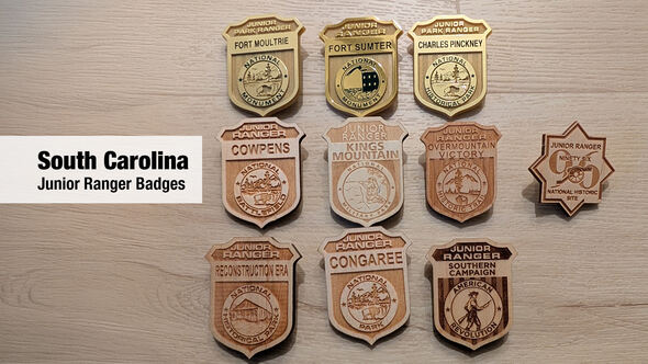South Carolina Junior Ranger Badges