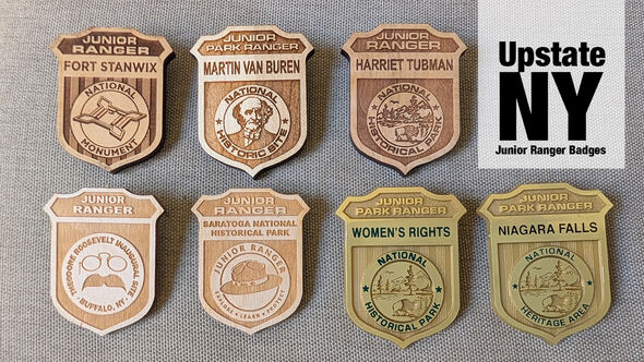 Upstate NY Junior Ranger Badges